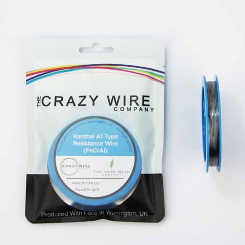 Kanthal A1 (FeCrAl) 0.30mm (28AWG) | 10m