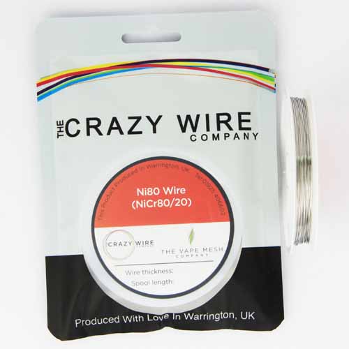Ni80 (NiCr80/20) 0.40mm (26 AWG) | 10m